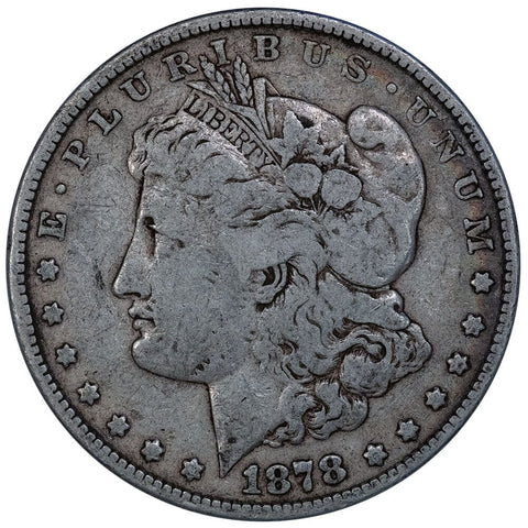 1878 8TF Morgan Dollar - Very Good