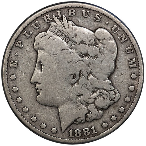 1881-CC Morgan Dollar - Very Good - Carson City