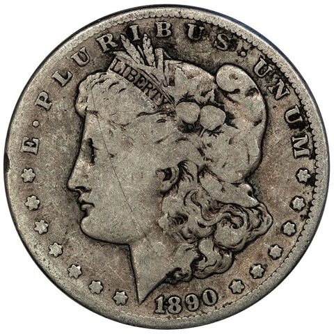 1890-CC Morgan Dollar - Good Details - Carson City