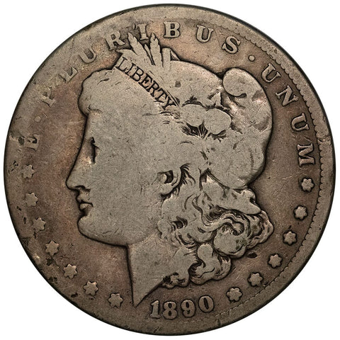 1890-CC Morgan Dollar - Good - Carson City