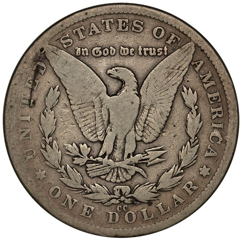 1890-CC Morgan Dollar - Good - Carson City