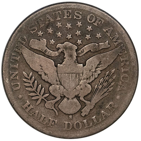 1897-S Barber Half Dollar - Good