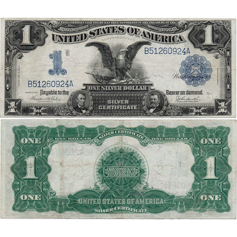 1899 Black Eagle $1 Silver Certificate Fr. 233 - Very Fine