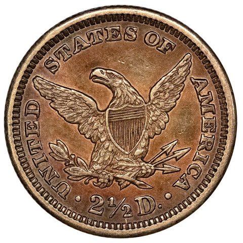 1902 $2.5 Liberty Gold Coin - About Uncirculated