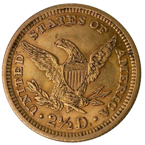 1906 $2.5 Liberty Gold Coin - Extremely Fine+