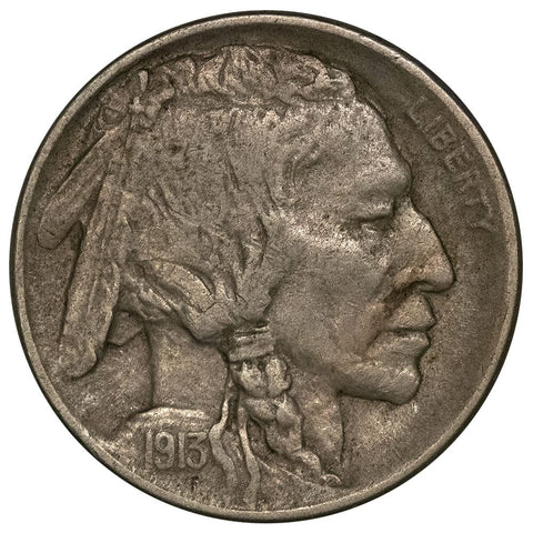 1913-D Type 1 Buffalo Nickel - Extremely Fine