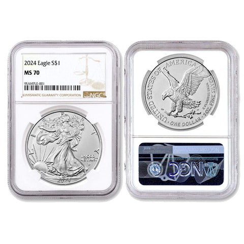 2024 American Silver Eagles - NGC MS 70