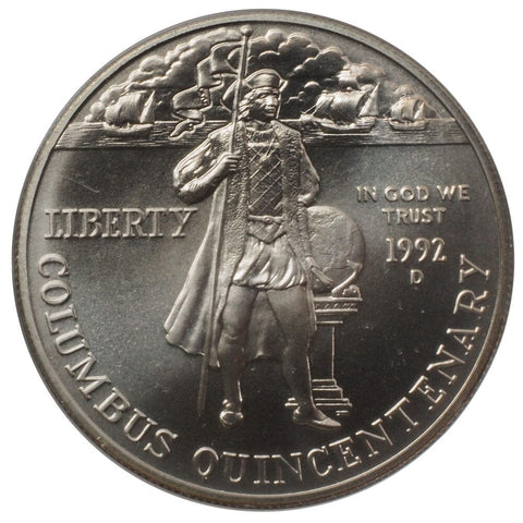 1992 United States Mint Columbus Quincentenary 2-Coin Set - PQBU in OGP w/ COA