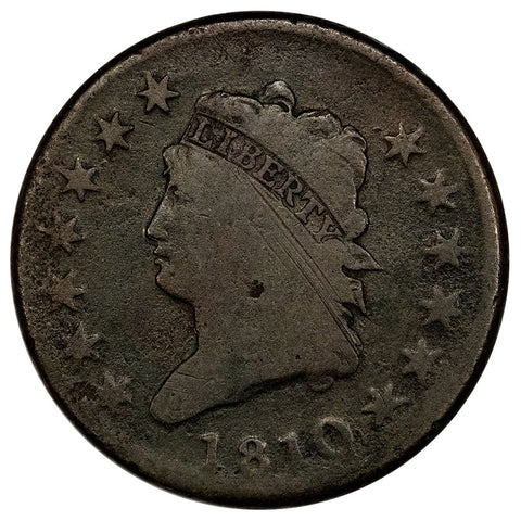 1810 Classic Head Large Cent - Good