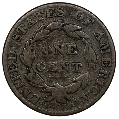 1821 Coronet Head Large Cent - Good+