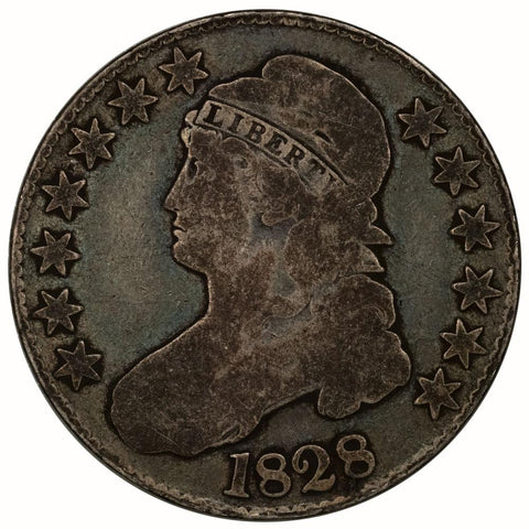 1828 Capped Bust Half Dollar - Overton 101 [R1] - Very Good