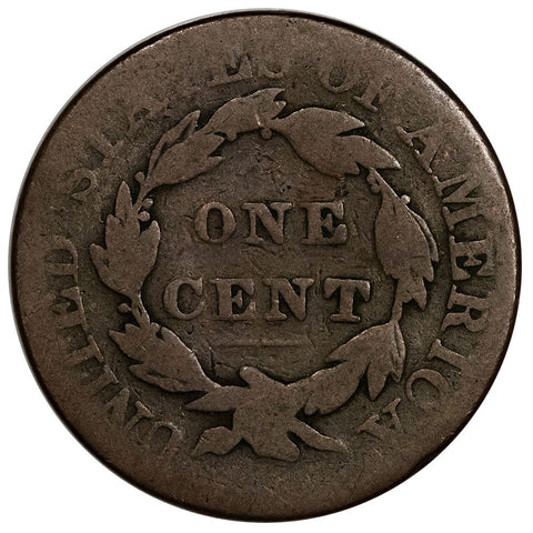 1829 Large Letters Large Cent - Good