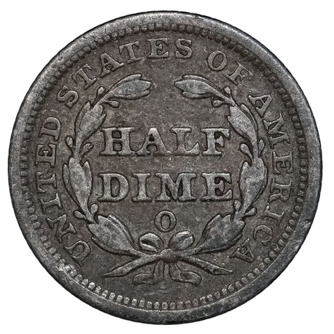 1857-O Seated Half Dime - Fine