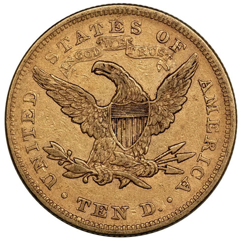 1868 $10 Liberty Gold Eagle - Extremely Fine - Mintage: 10,630