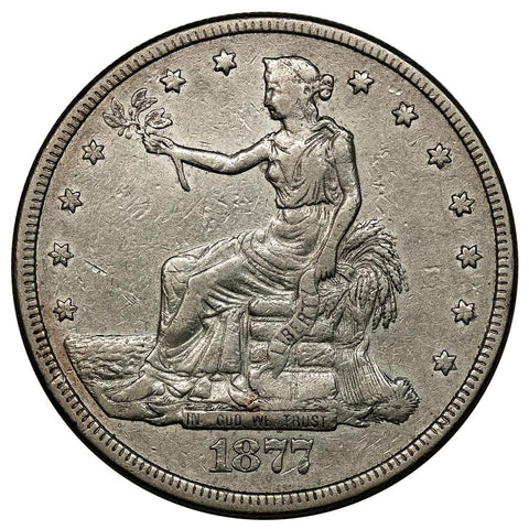 1877 Trade Dollar - Very Fine