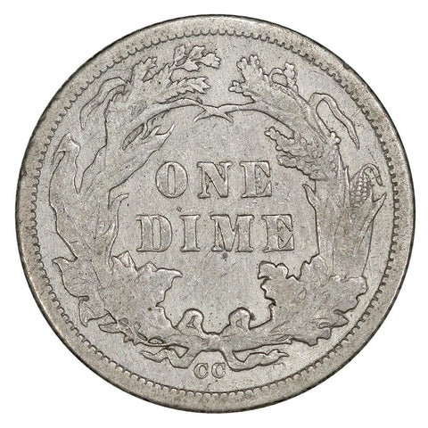 1877-CC Seated Liberty Dime - Very Fine