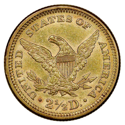 1878 $2.5 Liberty Head Gold Coin - PQ Brilliant Uncirculated