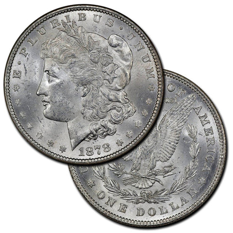Morgan Dollars by Date (1878-1885) - Brilliant Uncirculated