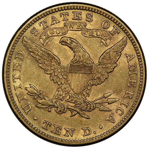 1881 $10 Liberty Gold Eagle - About Uncirculated
