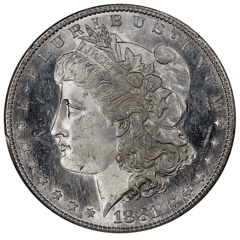 1881-S Morgan Dollar - PCGS MS 62 PL