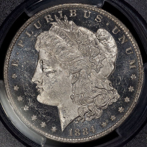 1884-O Morgan Dollar - PCGS MS 62 DMPL