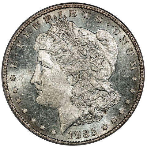 1885 Morgan Dollar - PCGS MS 63 PL - Prooflike