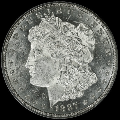1887 Morgan Dollar - PCGS MS 61 PL