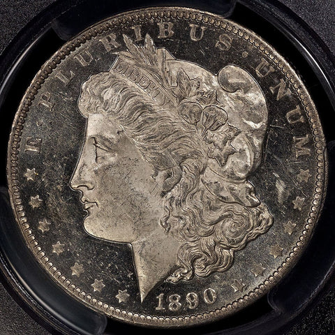 1890-O Morgan Dollar - PCGS MS 61 DMPL
