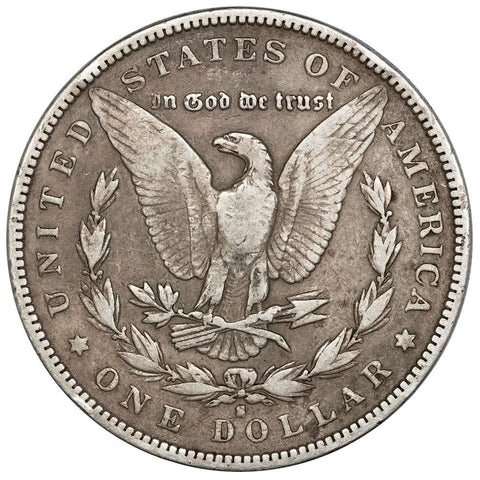 1893-S Morgan Dollar - Fine - Key-Date Low Mintage Coin