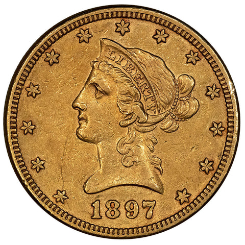 1897 $10 Liberty Gold Eagle - Extremely Fine+