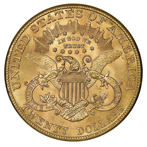 1904 $20 Liberty Double Eagle Gold Coins - Choice Brilliant Uncirculated