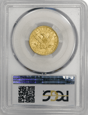 1906 $5 Liberty Gold Coin - PCGS MS 63