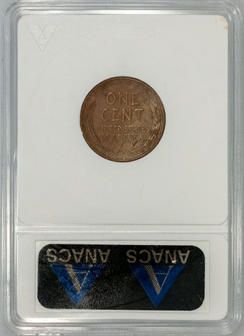 1909-S VDB Lincoln Wheat Cent - Key Date - ANACS Fine 15 Details