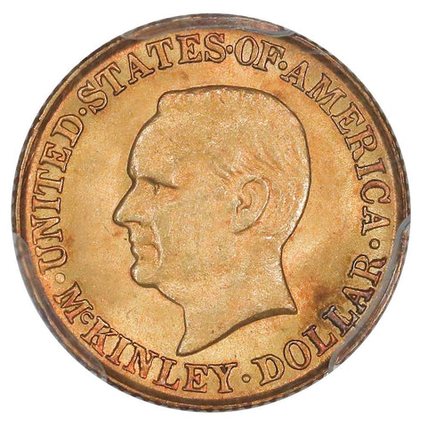 1916 McKinley Memorial $1 Gold Commemorative - PCGS MS 64