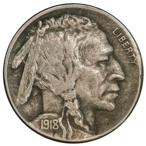 1918-S Buffalo Nickel - Very Fine