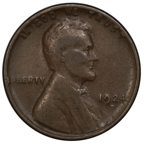 1924-D Lincoln Wheat Cent Deal - VG or Better