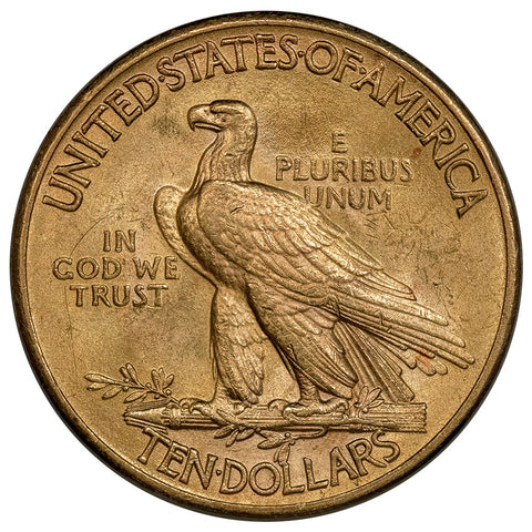 1926 $10 Indian Gold Coin - About Uncirculated