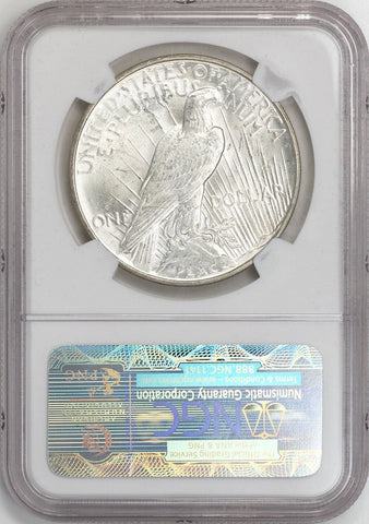 Complete 1921-1934 P•D•S 24-Coin Peace Dollar Set - NGC Certified MS 61-63