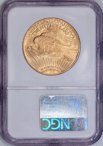 1927 $20 Saint Gauden's Double Eagle - NGC AU 58 - Choice AU