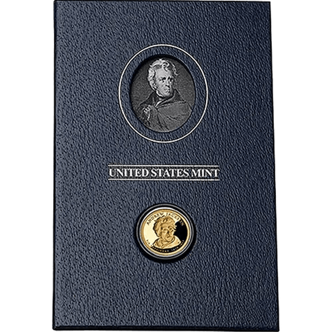 2008-S Andrew Jackson Presidential $1 Historical Signature Set - Scarce