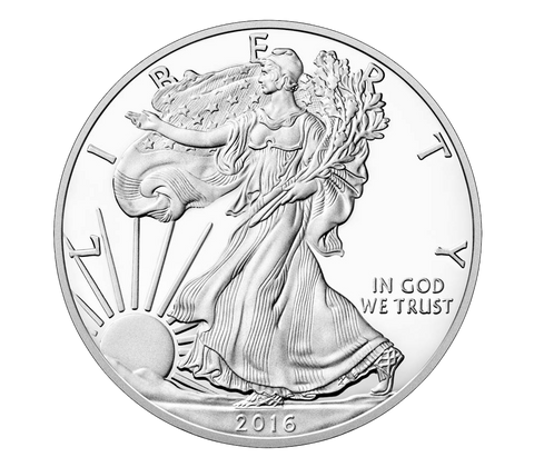 2016-W 1 oz Proof American Silver Eagle Coin (Box + CoA)