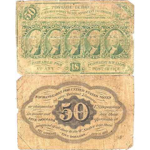 (1862-1863) 1st Issue 50¢ Fractional Fr. 1312 - Good