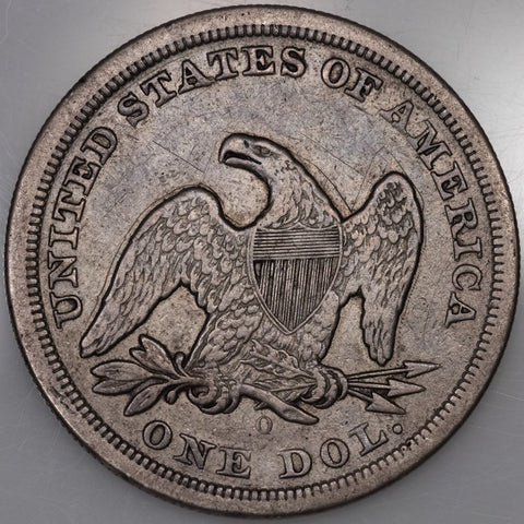 1846-O Seated Liberty Dollar - Very Fine