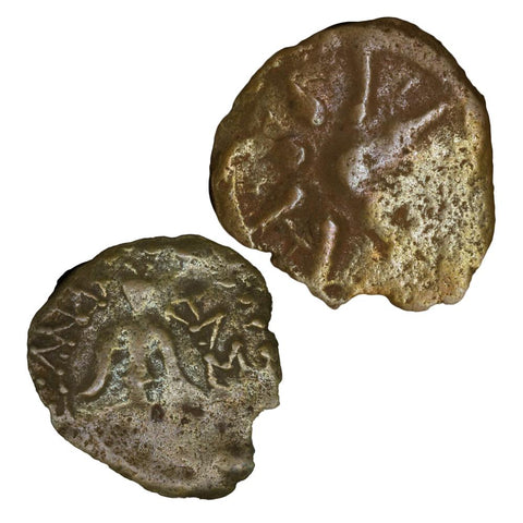 103-76 B.C. Alexander Jannaeus Bronze Widow's Mite - Very Fine