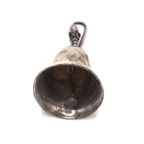 Mid Century F. Ramirez Mexico Sterling Silver Blossom Bell