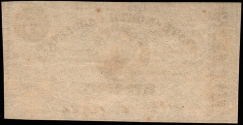 1863 State of North Carolina 5¢ Note Cr. 148 ~ Very Fine/Extremely Fine
