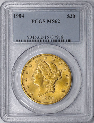 $20 Liberty Double Eagle Gold Coins - PCGS/NGC MS 62 - Dates of Our Choosing