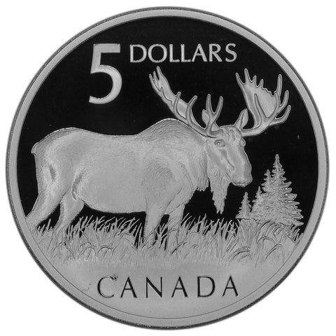 2004 Royal Canadian Mint "The Majestic Moose" Stamp and Coin Set