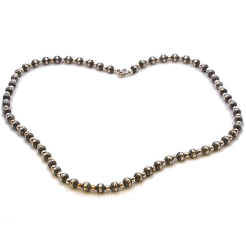 Carolyn Pollack Relios Sterling Silver Desert Beads Necklace