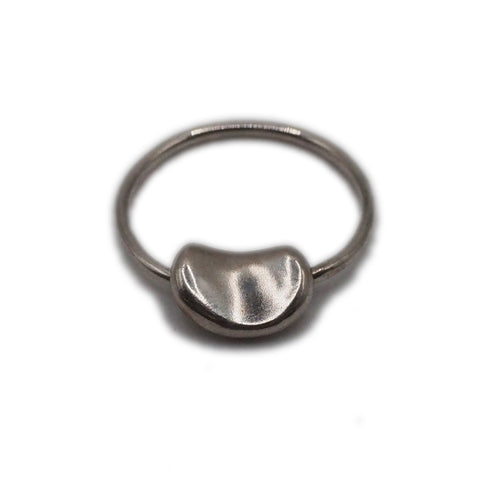 Tiffany & Co. Elsa Peretti Floating Bean Ring Sterling Silver